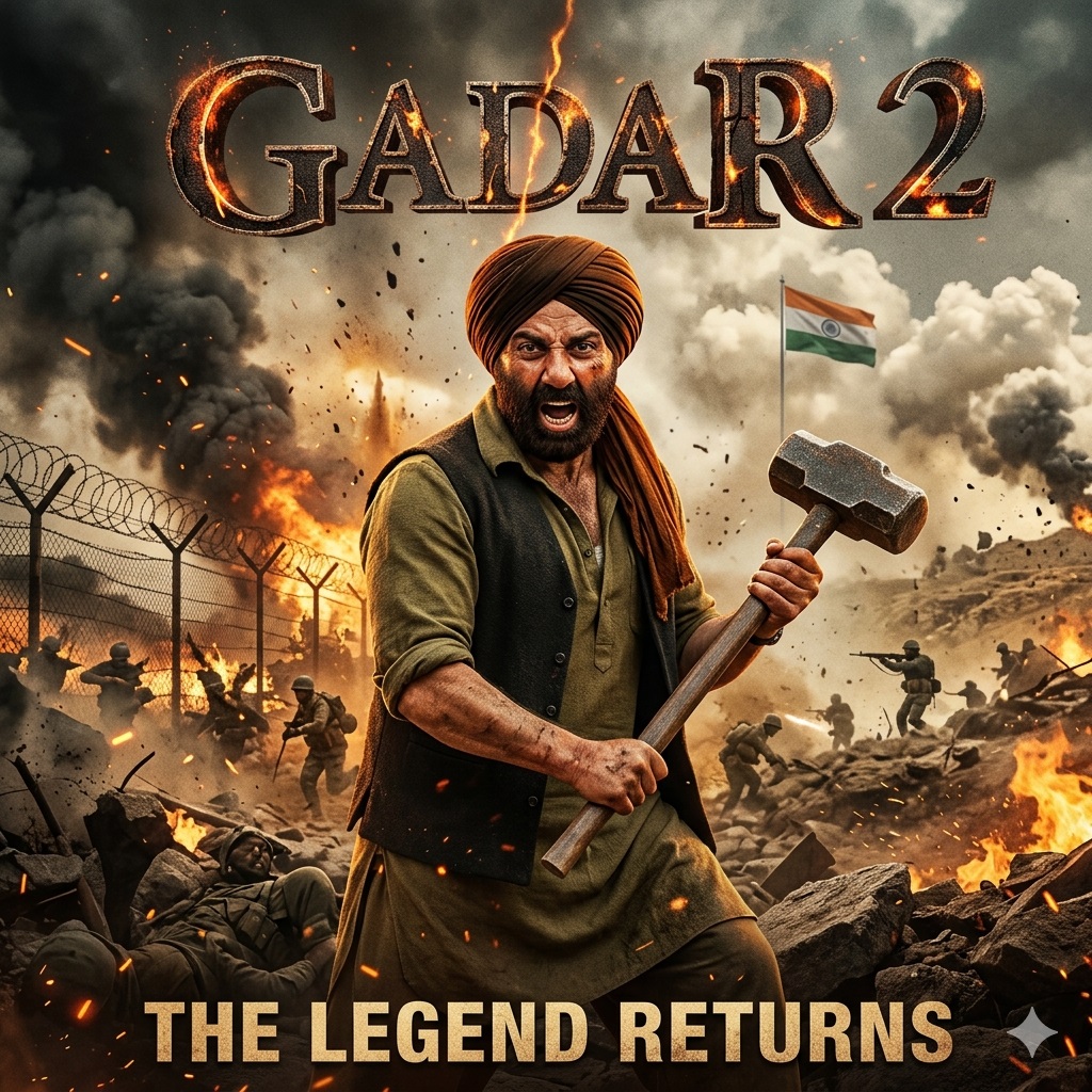 Gadar 2 2023 Sunny Deol Full Movie Download